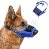 PARALL Dog Muzzle, Soft Mesh Muzzle for Medium Large Dog