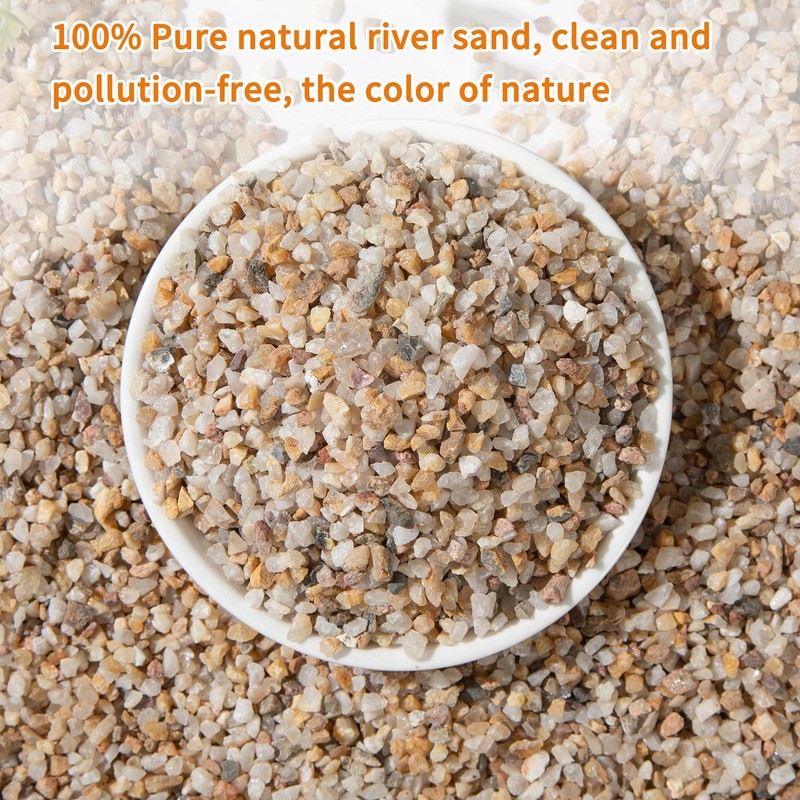Tinyunicorn 5lb Mixed Sand Rocks Pebbles Pumice Potting Soil Amendment