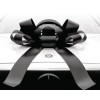 CarBowz Magnetic Car Bow Large 4ft Black Color