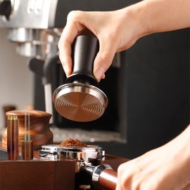 IHONYI Coffee Tamper Set 51 mm, Tamper Set Including Espresso Accessories, Stainless Steel & Removable, Built-in Spring & Scale Espresso Tamper for Cafes, Gifts for Coffee Lovers