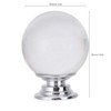 Ticfox 10pcs Crystal Glass Ball Pulls Cabinet Door Knobs Cupboard