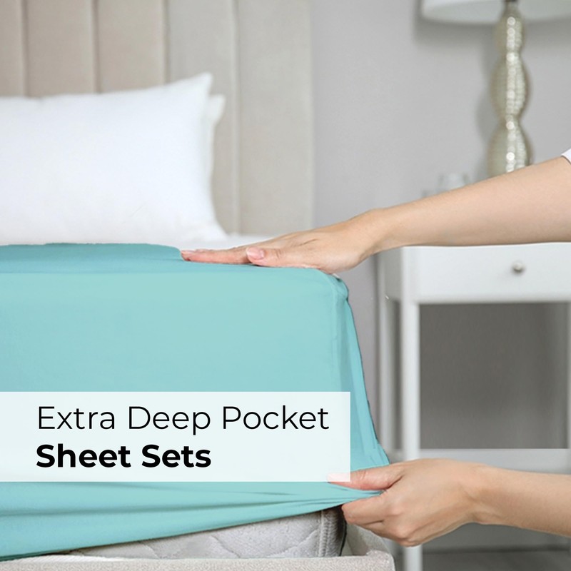 CGK Unlimited Extra Deep Twin Sheet Set - 4 Piece