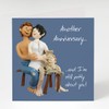 Another Anniversary Card - Pottery Scene - One Lump Or