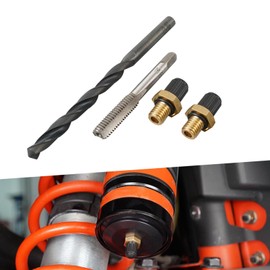 NICECNC Nitrogen Dampened Schrader Cartridges Compatible with Fox Podium X Shocks, Compatible with Polaris RZR'S Shocks, Compatible with CAN-AM's Shocks, See Fitment