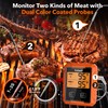 Yunbaoit Wireless Meat Thermometer, Digital Remote Food Cooking Meat Thermometer