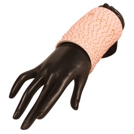 Touchstone Colorful Bangle Collection Indian Bollywood Alloy Metal Peach Gold Glaze Wrist Embellishment Designer Jewelry Bangles 36 Set for Women, Metal