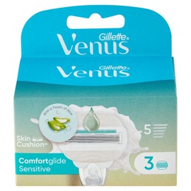 Venus Comfortglide Sensitive 3 Count Blades