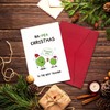 Funny Christmas Card for Teacher, Cute Christmas Gifts for Teacher,