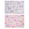 miwaki Fabric Placemats for Kids, Girls, Elementary School, Set of