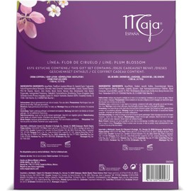 Maja, Plum Blossom Set de Regalo para Mujer con Crema Corporal y Shower Gel, 2 piezas