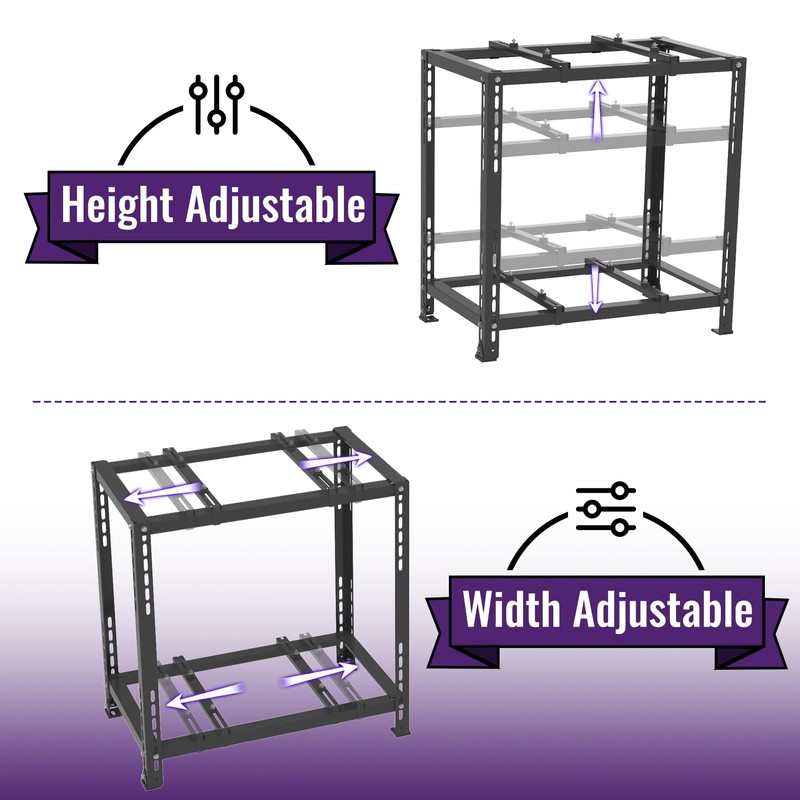 Mxclimate Mini Split Ground Stand for Ductless Mini Split Condenser