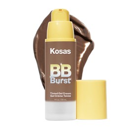 Kosas BB Burst Tinted Face Gel Cream - Supports Healthy Collagen, Smoothes Skin, Hydrates & Moisturizes - Lightweight Buildable Coverage - Light Neutral 12, (1 Oz/30 ML)