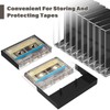 20Pcs Audio Cassette Tape Storage Case, Plastic Blank Cassette Tapes