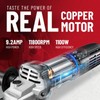 DCK 9.2 Amp Angle Grinder, 4-1/2 Inch Electric Grinder Power