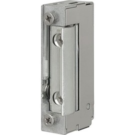 eff eff Door Opener 118E340 with Reinforced Latch Spring without Locking Metal Silver Screw-In Universal Momentary and Continuous Contact Symmetrical