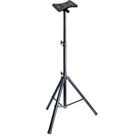 Duramex Height Adjustable Adjustable Tripod DJ PA Speaker Stands Upto 68" High with 35mm Compatible Insert with Mounting Brackets and Carry Bag