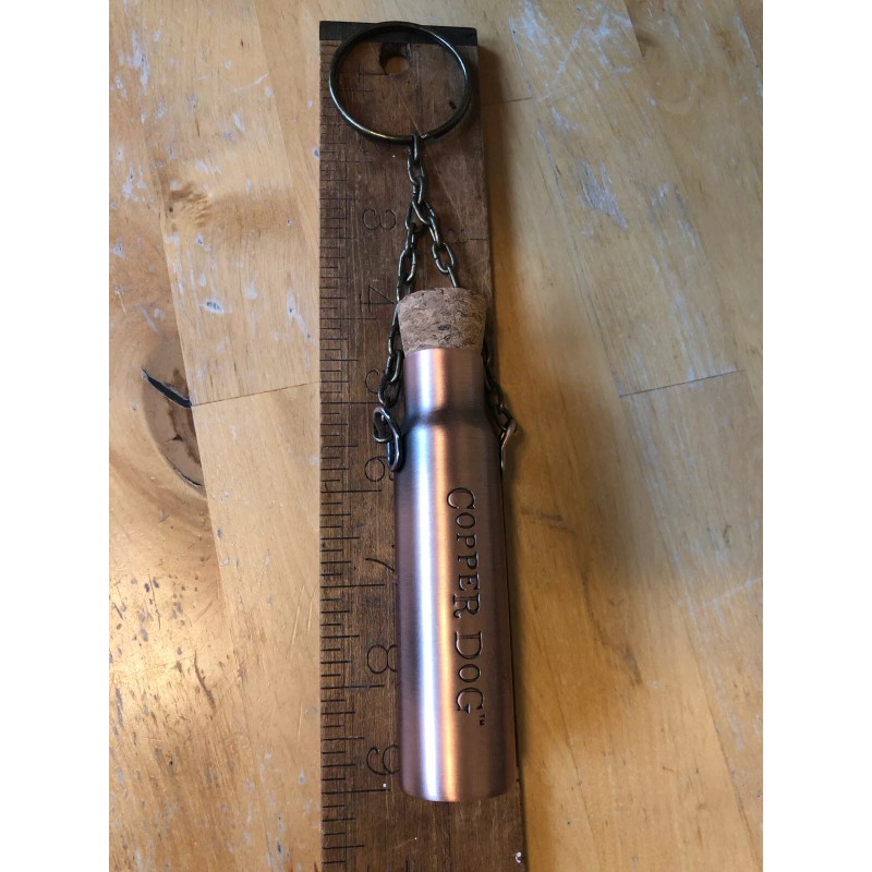 Copper Dog Dipper Whisky Cask Flask, MAKES IDEAL GIFT! NEW