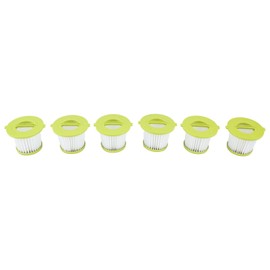 JZGRDN 6PCS Washable Reusable Hepa Filters A32F05N A32HF00 Compatible with Ryobi ONE+ 18V Handheld Vacuum Models PCL700 PCL704 PCL705 PLC704K PLC705K PLC705B