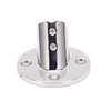 Boat Hand Rail Fitting Stainless Steel 45 Degree Round Base