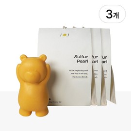 Sulfur Pearl Face Wash Soap Trouble Pore Sebum Care Cleansing Hypoallergenic Face Cleanser Skin Soothing Daily Face Wash Slodet, 3 Sets / 유황진주 세안비누 트러블 모공 피지 케어 클렌징 저자극 페이스 클렌저 피부진정 데일리 세안 슬로뎃, 3세트