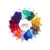 Set 20 Scrunchies Elásticos De Satín Para Cabello