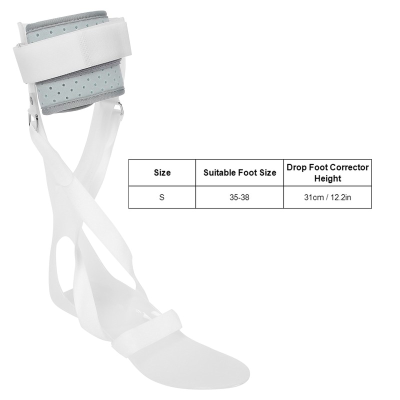 Drop Foot Corrector Support Splint Ankle Foot Orthosis Straightener Support