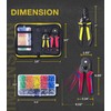 Unbranded Ferrule Wire Terminal Block Crimping Tool Plier Tool Kit