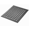 Reggio Registers Square 10"x 8" Steel Grille Without Mounting Holes