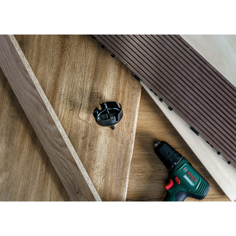 Bosch 1x Holesaw for Spot Lamps (for Wood, Softwood, Chipboard,