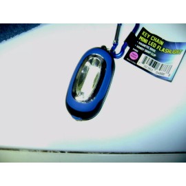 BRAUN Keychain LED Flashlight Magnetic Base & Snap Clip  NEW  GREAT FOR JOGGERS
