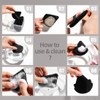 Pack of 4 Powder Puff Triangle Powder Puff Face Extral