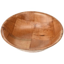 Genware NEV-GC110 Bowl, Woven Wood, 8" Diameter