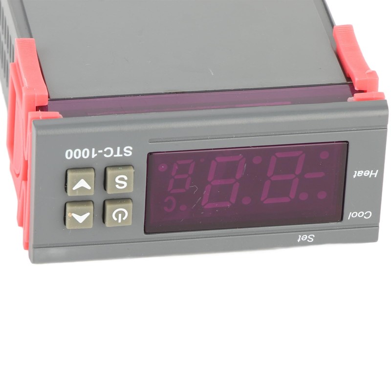 Digital Temperature Controller with Sensor, 110-220V Thermostat Control