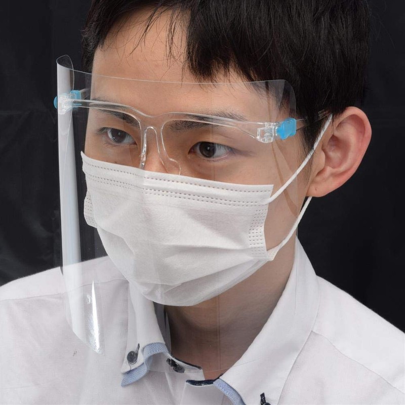 Etsumi V-82437 Face Shield Glasses Type
