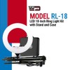 Vidpro RL-18 LED 18-Inch Ring Light Kit with Stand and