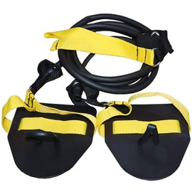 spier Swimming Arm Strength Trainer, Professional Swimming Resistance Exercise Bands with Storage Bag Elastic Band for Swimming Stretch Belt