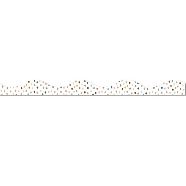 Ashley Productions Magnetic Scallop Border, 12" x 1", Everyone is