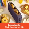 BELLA 2-Slice Slim Toaster, 6 Shade Settings, 10" Slot, 900W