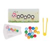 Wooden Colour Sorting Caterpillar Clip Bead Toy for Colour Matching