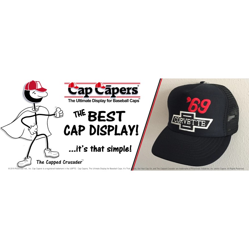 Cap Rack, Hat Rack, Baseball Cap Display, Ball Cap Storage