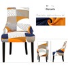 Lellen Wingback Side Chair Slipcover - Stretch Armless Wingback Chair