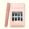 24 Pcs Press On Nails Short, Soft Gel Fake Nails,