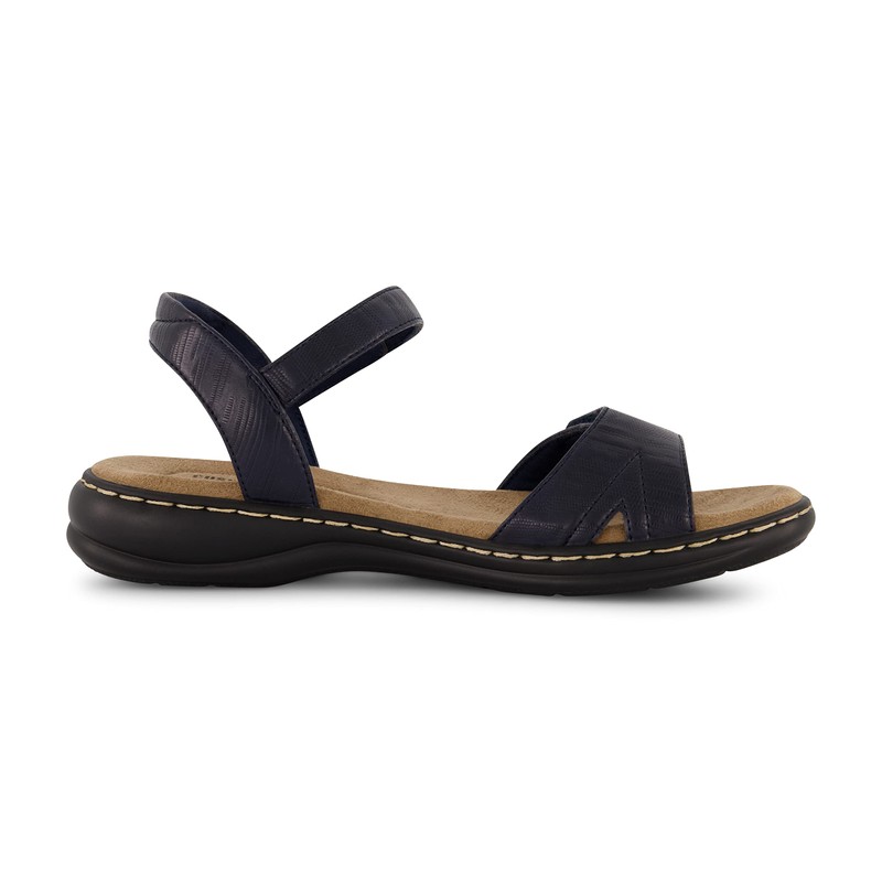 CUSHIONAIRE BLOOM - Sandalias cómodas para mujer con espuma cómoda