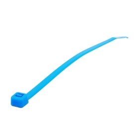 Surtek 114257 Cinchos plásticos 300 x 4.6 mm, tensión 22 kg de 50 piezas, color azul