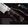 BRODARK Kitchen Knife Set, Ultra Sharp 15 Pcs Knife Set