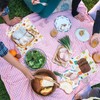 Reallnaive 600 Pcs Summer Food Wax Paper Sheets 12 x
