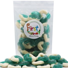FirstChoiceCandy Gummy Rings Candy (Blue Raspberry, 4.5 Pound (Pack of 1))