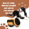 The Buddy System Pet Close Brush, Soft Touch Oval Palm