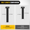 Nilight 2PCS Tractor Bucket Grab Hook 3/8'' Heavy Duty Drop