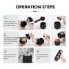 Portable Coffee Maker 15bar ABS Capsules Ground Coffee Extraction Electric